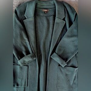 J.Crew Sophie Open Front Knit Blazer
Medium Forest Green